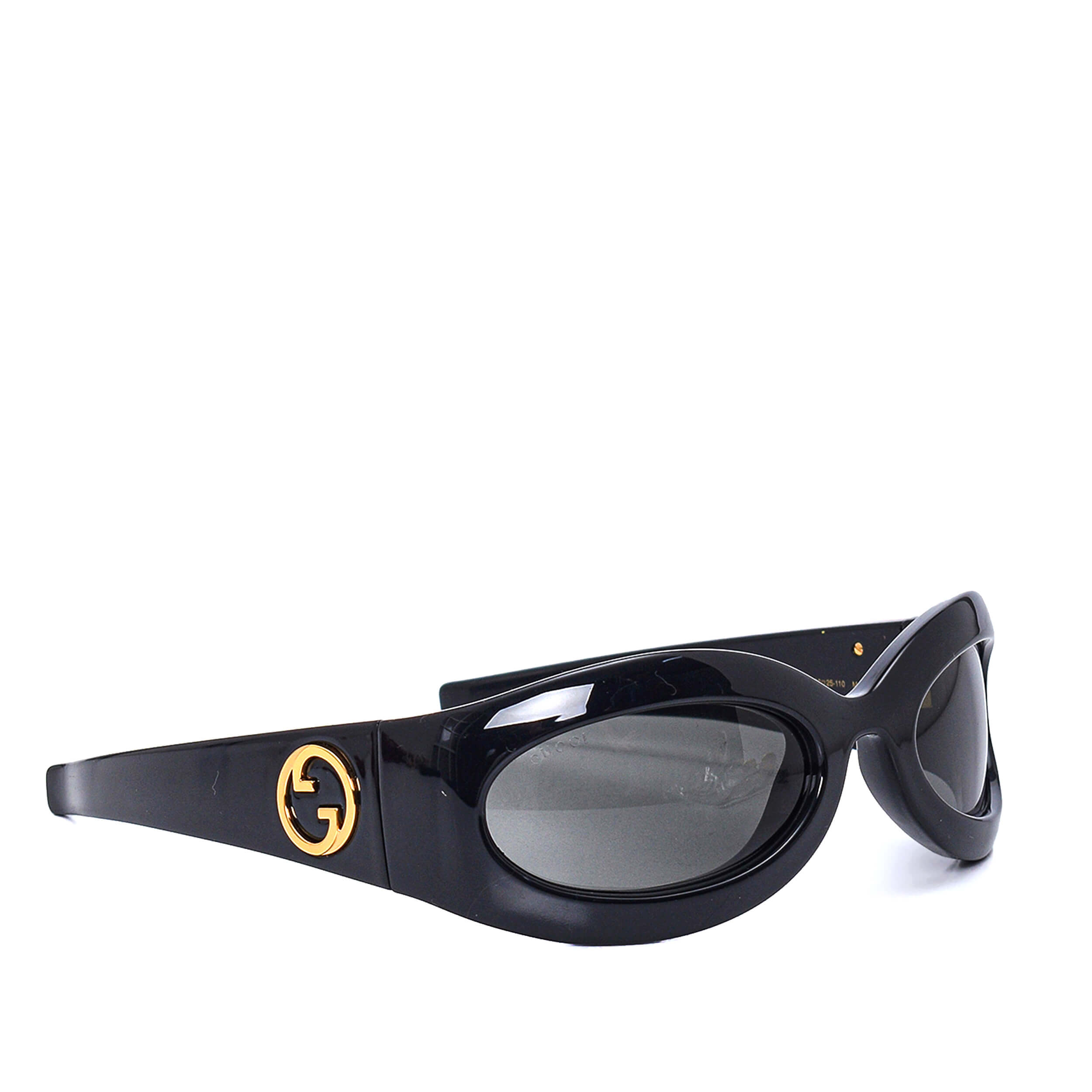 Gucci - Black Acetate GG Sunglasses